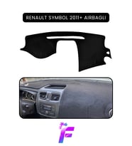 RENAULT SYMBOL AIRBAGLI (2012-2020) Torpido Örtüsü Güneşten Korur Kolay Montaj Tam Uyum A72