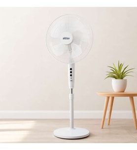 16'' 5 Pervaneli Ayaklı Vantilatör - Sessiz, 140 cm, 3 Kademe