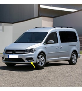VW Caddy 2016-2020 Ön Tampon Sol Sis Farı Çerçevesi 2K5853665C