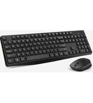 HP CS10 USB Kablosuz Klavye + Mouse Set Siyah