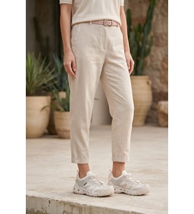 Humtto 152-21547 660859B Kadın Outdoor Ayakkabı Krem