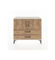 Arges Şifonyer 2 Raflı 2 Çekmeceli 2 Kapaklı 88x30x80 Aytaşı-Çam