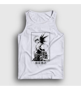 Presmono Unisex Beyaz Bakugo Smile Anime Boku No Hero Academia Atlet 234381tt