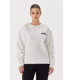 No Fear Kadın Sweatshirt Beyaz 72466