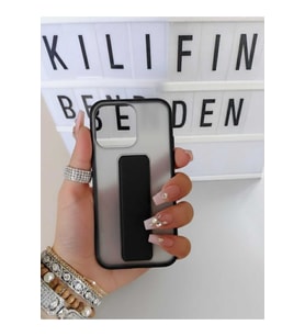 İphone 13 Pro Deri Standlı Kılıf Modeli