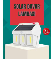 Northcity Dış Mekan Solar Duvar Lambası – 120° Hareket Algılama, 3 Işık Modu, IP65 Suya Dayanıklı