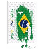 Drone Pilot Brasil Puzzle 240 Parça Yapboz
