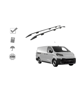 TOYOTO PROACE KARGO KISA ŞASE TAVAN ÇİTASI PORTBAGAJ 2019 2020 2021 2022 2023 2024 2025 2026 2027