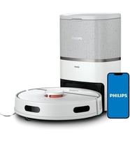Philips HomeRun 3000 Serisi Aqua XU3110/02 Çöp İstasyonlu Beyaz Akıllı Robot Süp