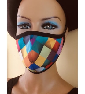 Desenli Maske