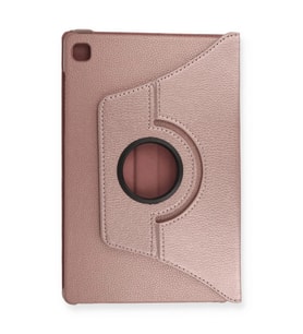 Galaxy T500 Tab A7 10.4 Kılıf 360 Tablet Deri Kılıf - Rose Gold