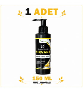 Muz Aromalı Kayganlaştırıcı Jel 150 ml – Lubricant Gel Krem