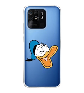 Redmi 10c  Kapak Donald Duck Tasarımlı Şeffaf  Kılıf