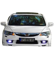 Honda Civic FD6 Mugen (2009-2011) Makyajlı Ön Tampon Ek (Plastik)