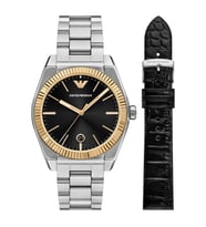 Emporio Armani AR80077SET Erkek Kol Saati ve Yedek Kordon