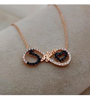 SEVGİLİM YAZILI SONSUZLUK  925 AYAR GÜMÜŞ KOLYE