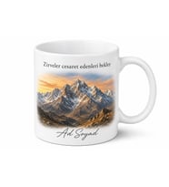 Niğde Aladağlar Temalı Baskılı Kupa Bardak Doğa Hediye Kupa