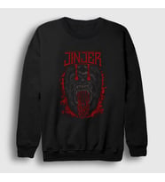 Presmono Unisex Siyah Gorilla Jinjer Sweatshirt 160803tt