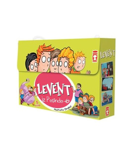 Levent İz Peşinde 6 Set 5 Kitap Timaş Çocuk