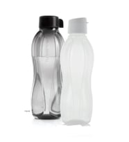 Şişe Suluk 1litre Beyaz Siyah