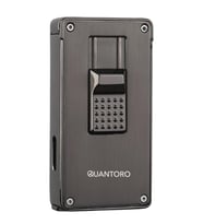 Quantoro 2 Torch Pürmüz Gunmetal Metal Puro Çakmağı