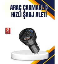 Polygold Quick Charger 55W Araç Şarj Pd Usb C Destekli