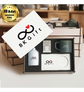 Logonuza Özel 10 Adet Kutulu Ahşap Altlıklı Koyu Yeşil Fincan & Kolonya & & Aromalı Kahve Seti – Ahşap Kutulu Kurumsal Hediye Seti