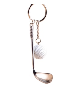 Schulzz KeySport Ultra Realistik Golf Metal Anahtarlık