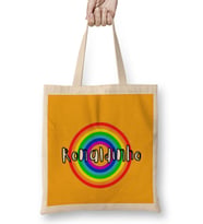 Ronaldinho- Retro Rainbow Style Bez Çanta Uzun Saplı