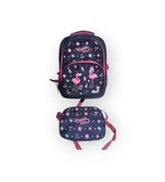 WADDLEL KIDS OVAL FLAMİNGO BESLENME HEDİYELİ İLKOKUL ÇANTASI
