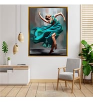 Altın  Çerçeveli tablo ss309