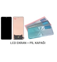 Xiaomi Mİ 10T PRO LCD Ekran + Arka Kapak SİYAH