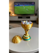Dünya Kupası Kupa Şekerlik / Saklama Kutusu - World Cup 2026 (15 cm)