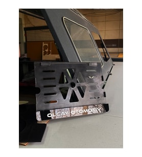 Düz Fontlu Kare Takmatik Motor Plakalık 24x15,5
