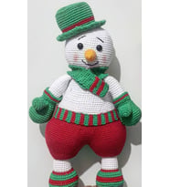 Tonton Kardan Adam Amigurumi Organik Oyuncak