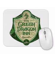 Harry Potter The  Green Dragon Mouse Pad