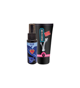 Machoman 60 ml Erkek geciiktirici Sprey+ Maxi Size Erkek Özel Penis Büyütücü Krem