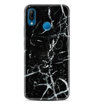 Huawei P20 Lite Mate 10 20 Lite Pro P40 Lite KılıfDesemli Silikon Black Marble 3 1382