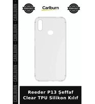 Reeder P13 Şeffaf Clear TPU Silikon Kılıf Cep Aksesuarı Cihaz Kılıfı Mobil Aksesuar