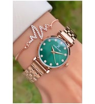 Daniel Klein MRD12297 Rose Gold Renk Kadın Kol Saati Bileklik Hediyeli