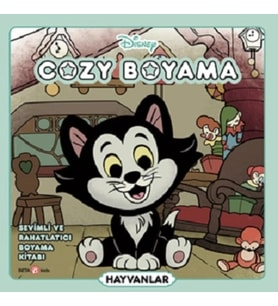 Disney Cozy Boyama, Sevimli Ve Rahatlatıcı Boyama Kitabı - Hayvanlar