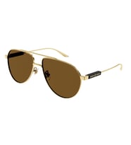Gucci GG1311S 004 61 Erkek Güneş Gözlüğü (Altın)