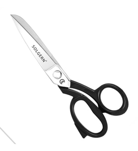 FDM Solgern Somonlu Terzi Makası Siyah Saplı M-121 No:8 (20 cm)