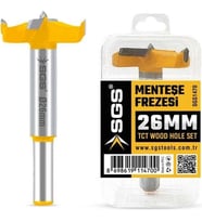 SGS1470 Ahşap Menteşe Frezesi 26 mm