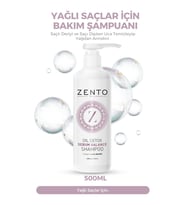 Zento Oıl Detox Sebum Balance Yağlı Saçlar İçin Bakım Şampuanı 500 ml 8680671069463