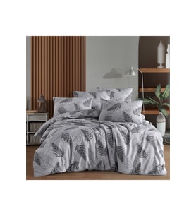 Tek Kişilik Nevresim Takımı 160x220cm 2 Yastık Kılıfı Lastikli Çarşaflı 100x200+30