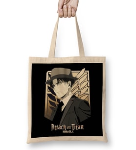 Levi Attack On Titan Survey Corps Bez Çanta Uzun Saplı
