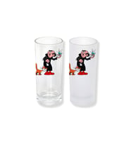 Ghostbastır Design Şirinler Gargamel Buzlu / Buzsuz Seçenekli Rakı Bardağı – 1 Adet Şık Sunum Bardağı 005