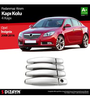 Opel Insignia Uyumlu Krom Kapı Kolu 4 Kapı 2008-2016