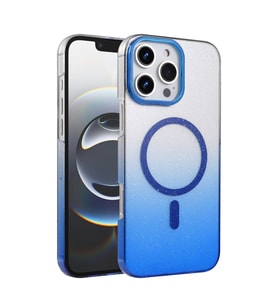 iPhone 16 Pro Max Glossy Magsafe Kapak - Mavi